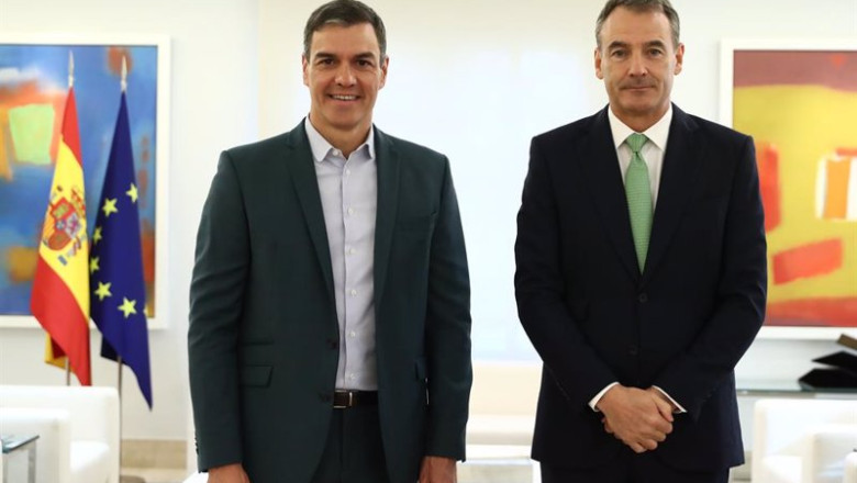 ep el presidente del gobierno pedro sanchez ha mantenido un encuentro en el palacio de la moncloa ep el presidente del gobierno pedro sanchez ha mantenido un encuentro en el palacio de la moncloa