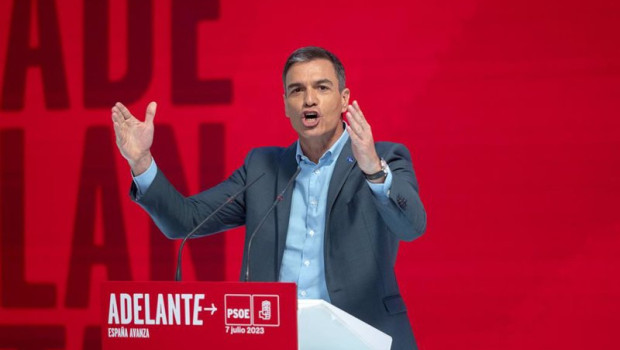 ep el secretario general del psoe y presidente del gobierno pedro sanchez interviene durante