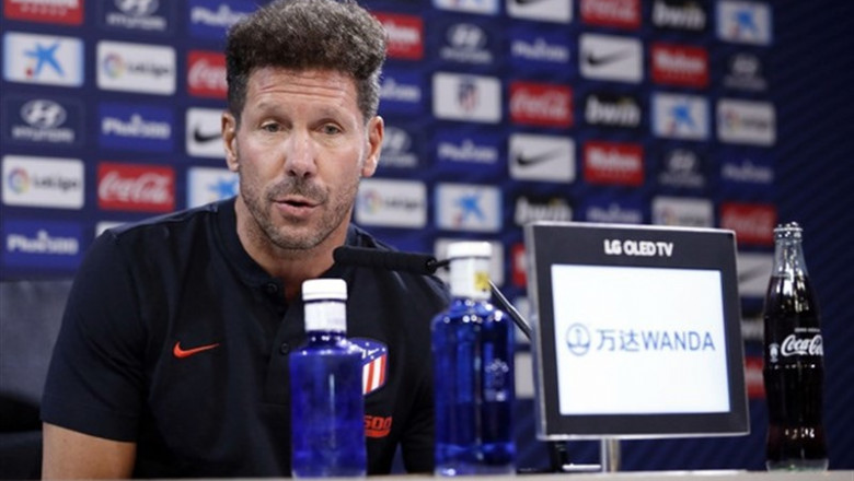 El técnico del Atlético de Madrid, Diego Pablo Simeone | ATLÉTICO DE MADRID ep el tecnico del atletico de madrid diego pablo simeone