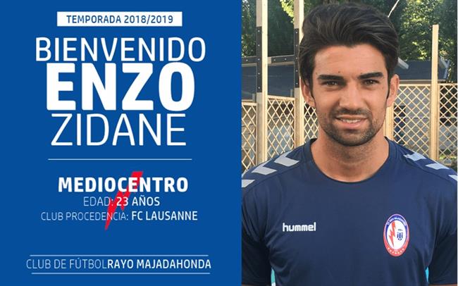 Enzo Zidane, cedido un año al Rayo Majadahonda | @RMAJADAHONDA ep enzo zidane cedidoanorayo majadahonda