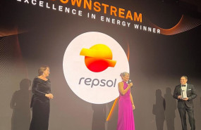 ep estibaliz pombo responsable de productos energeticos de repsol recogiendo el premio platts