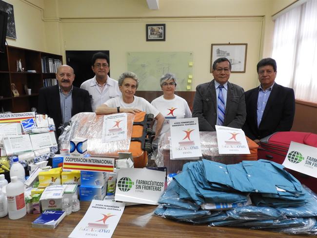 Farmacéuticos Sin Fronteras envía 150 kilos de medicamentos a Guatemala | FARMACÉUTICOS SIN FRONTERAS ep farmaceuticosfronteras envia 150 kilosmedicamentosguatemala