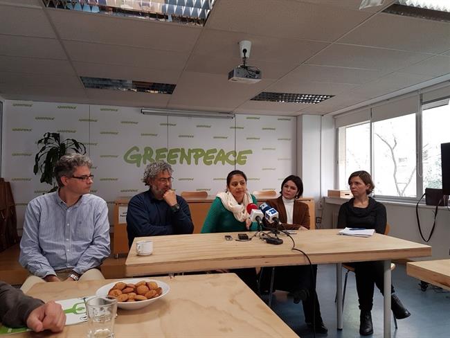 Greenpeace homenaje Berta Cáceres | EUROPA PRESS ep greenpeace homenaje berta caceres