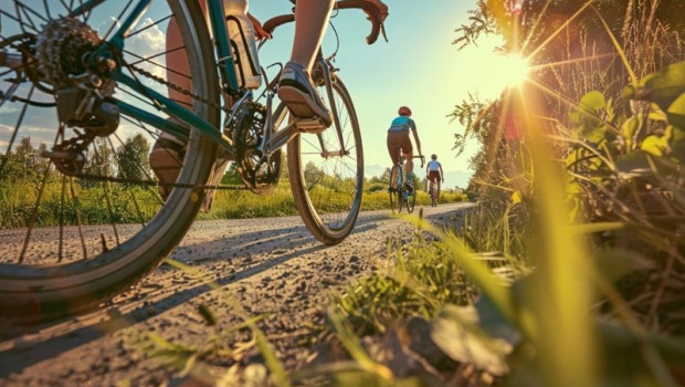ep h la velocidad al adelantar a ciclistas