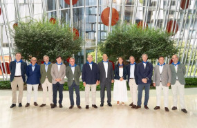 ep ignacio sanchez galan y el equipo directivo en bilbao ep ignacio sanchez galan y el equipo directivo en bilbao