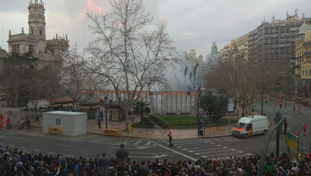 ep imagen de archivo de unas masclet de las fallas