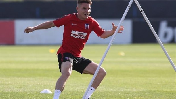 ep keviin gameiro entrenandoatleticomadrid