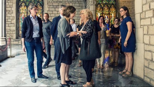 ep la alcaldesamadrid manuela carmena conhomologabarcelona ada colau