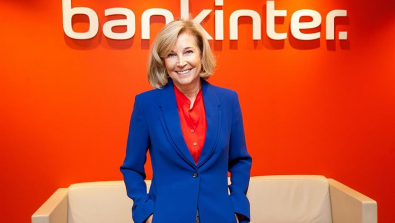 La consejera delegada de Bankinter, María Dolores Dancausa, en la presentación de resultados del primer semestre de 2019. | BANKINTER - Archivo ep la consejera delegada de bankinter maria dolores dancausa en la presentacion de resultados del