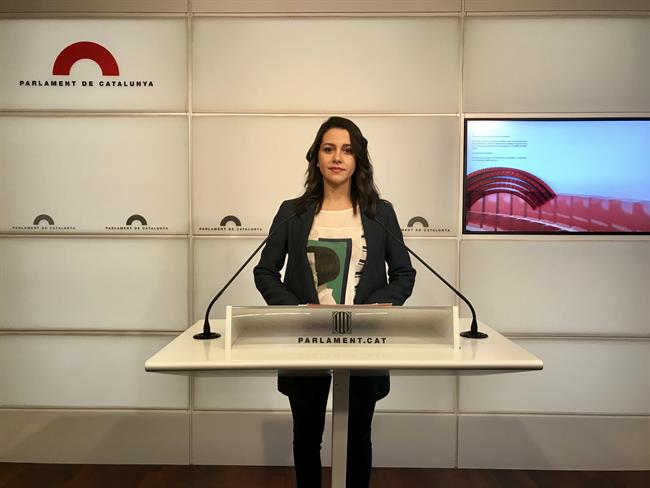 La líder de Cidadanos en Catalunya, Inés Arrimadas | EUROPA PRESS ep la lidercidadanoscatalunya ines arrimadas