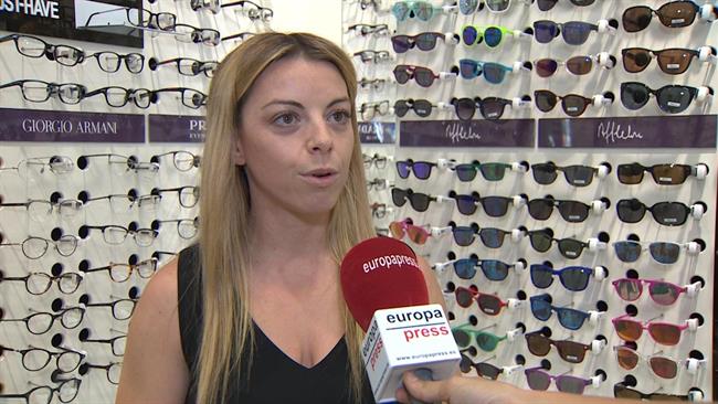 La Óptico-Optometrista de la Fundación ALAIN AFFLELOU, Elvira Jiménez. | EUROPA PRESS ep la optico-optometristala fundacion alain afflelou elvira jimenez