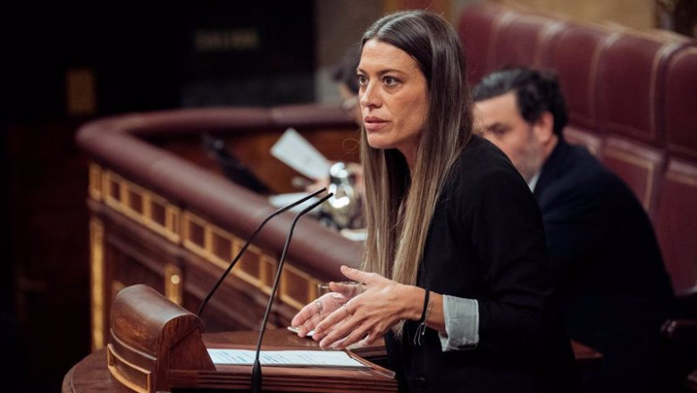 ep la portavoz de junts en el congreso miriam nogueras interviene durante una sesion plenaria ep la portavoz de junts en el congreso miriam nogueras interviene durante una sesion plenaria