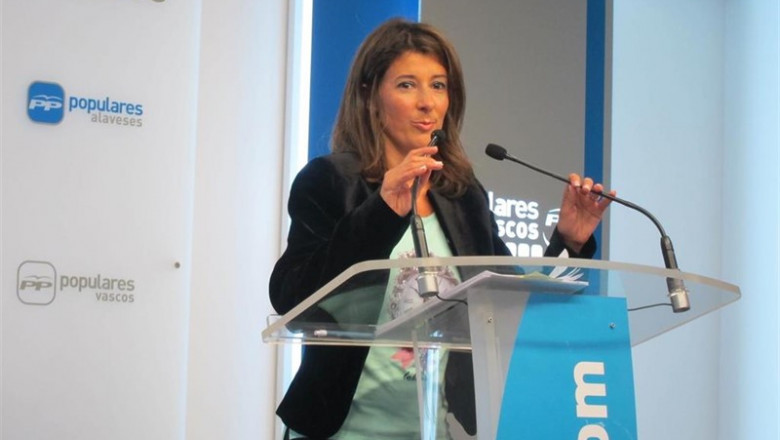 La portavoz del PP Vasco, Laura Garrido | EUROPA PRESS - Archivo ep la portavozpp vasco laura garrido