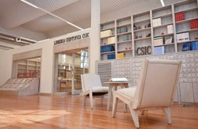 ep la renovada libreria cientifica del csic en el edificio de la sede central del organismo en la
