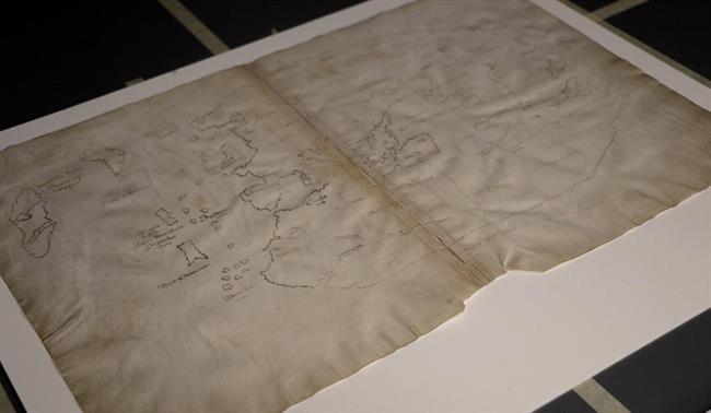 El Mapa de Vinland, expuesto en la Universidad de Yale | JON ATHERTON ep mapavinland expuestola universidadyale