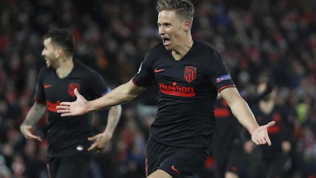 ep marcos llorente celebra el segundo gol en anfield
