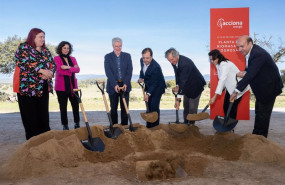 ep primera piedra de la planta de acciona en logrosan ep primera piedra de la planta de acciona en logrosan