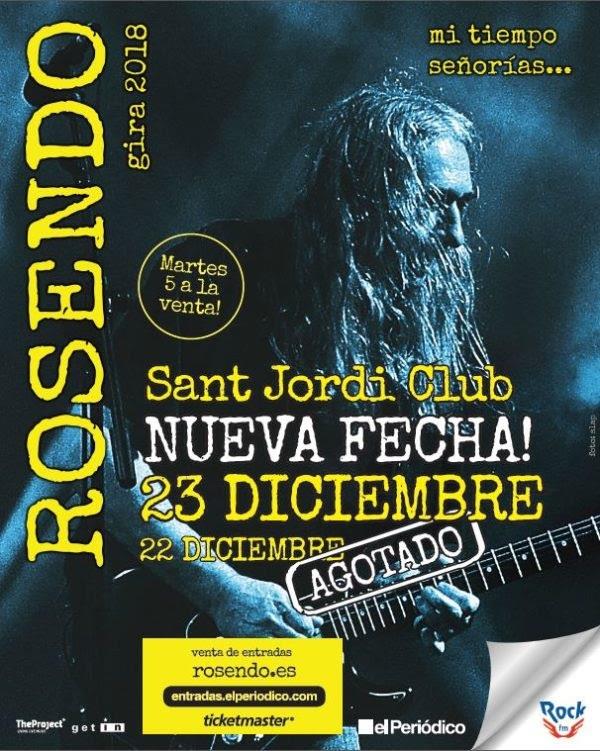 ep rosendo dara un segundo conciertobarcelona23diciembre