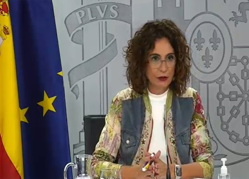 Rueda de prensa de la portavoz del Gobierno, María Jesús Montero, tras el Consejo de Ministros | MONCLOA ep rueda de prensa de la portavoz del gobierno maria jesus montero tras el consejo de ministros