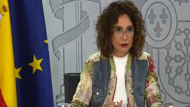 Rueda de prensa de la portavoz del Gobierno, María Jesús Montero, tras el Consejo de Ministros | MONCLOA ep rueda de prensa de la portavoz del gobierno maria jesus montero tras el consejo de ministros