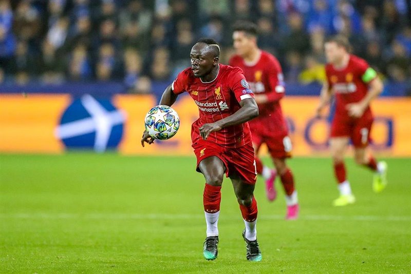 ep sadio mane con el liverpool