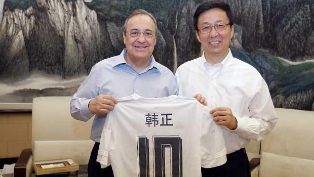 Florentino perez China Real Madrid Florentino perez China Real Madrid