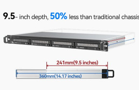 terramaster ultra short rackmount raid enclosure terramaster ultra short rackmount raid enclosure