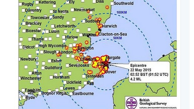Terremoto Reino Unido