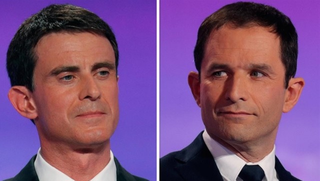 Europa Press valls y hamon