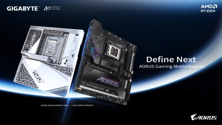 GIGABYTE presenta en COMPUTEX 2026 las motherboards X870E y X870 de la serie AORUS INFINITY por el aniversario 40 de la marca x870 infinity series 1920x1080