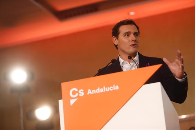 Albert Rivera en un acto en Málaga | EUROPA PRESS/ ÁLEX ZEA ep albert riveraun actomalaga