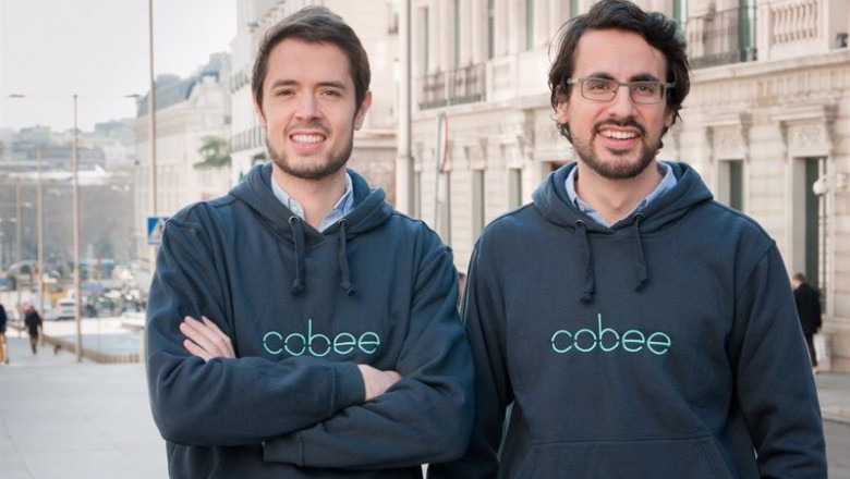 Archivo - Borja Aranguren (izquierda) y Daniel Olea, cofundadores de Cobee | COBEE - Archivo ep archivo borja aranguren izquierda y daniel olea cofundadores de cobee