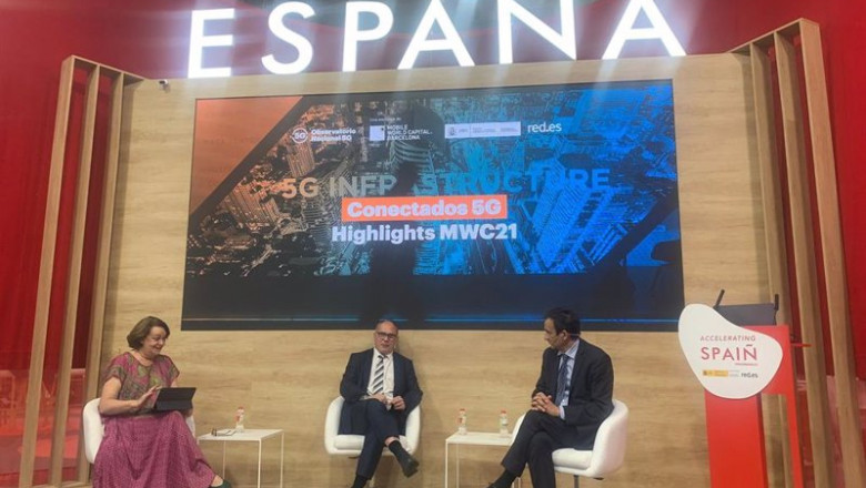 ep archivo   el director de 5g de mwcapital barcelona eduard martin y el responsable de on5g