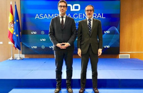 ep archivo el ministro de economia comercio y empresas carlos cuerpo y el presidente de uno ep archivo el ministro de economia comercio y empresas carlos cuerpo y el presidente de uno