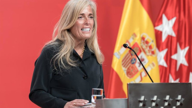 Archivo - La consejera de Economía, Hacienda y Empleo, Rocío Albert, durante una rueda de prensa tras la reunión del Consejo de Gobierno de la Comunidad de Madrid, en la Real Casa de Correos, a 29 de octubre de 2025, en Madrid (España). El Gobierno de la | Diego Radamés - Europa Press - Archivo ep archivo la consejera de economia hacienda y empleo rocio albert durante una rueda de prensa