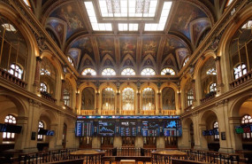 ep archivo   paneles del ibex 35 en el palacio de la bolsa a 23 de mayo de 2023 en madrid espana 20230828131903