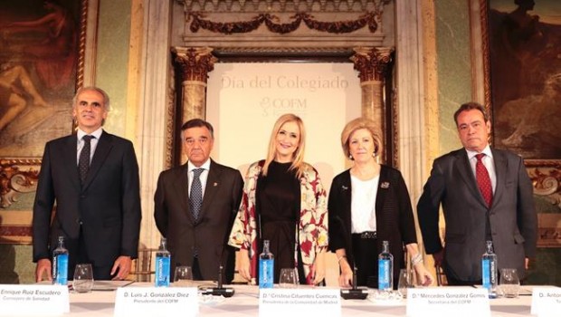 ep cifuentes consejero sanidad colegio farmaceuticos
