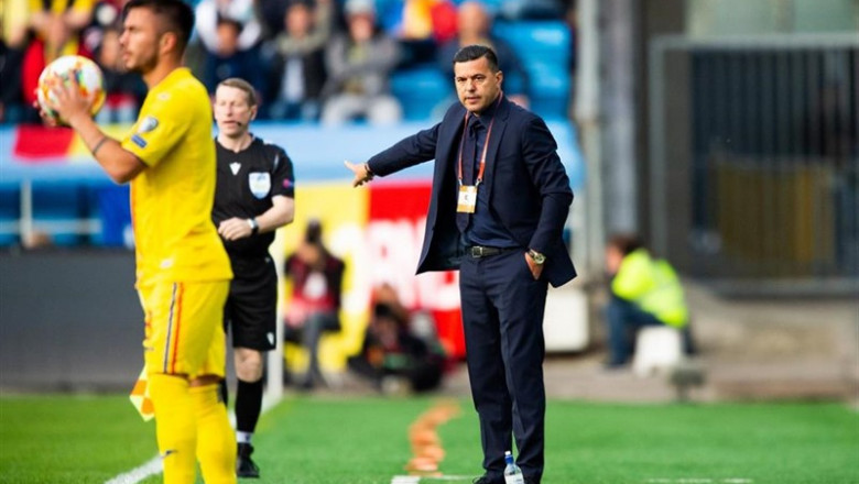 Cosmin Contra, entrenador de la selección de Rumanía. | Marius Simensen/Bildbyran via ZU / DPA - Archivo ep cosmin contra entrenador de la seleccion de rumania
