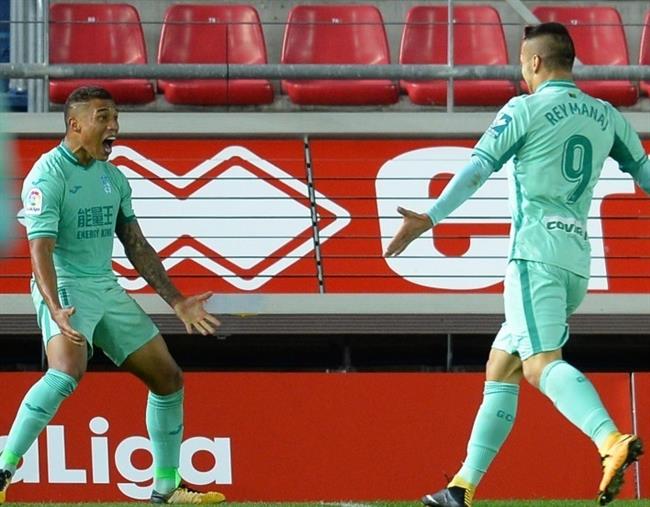 Darwin Machís celebra uno de los goles del Granada | LALIGA ep darwin machis celebradegolesgranada