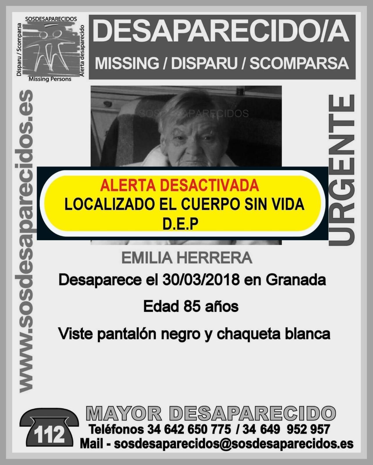 Desactivan la búsqueda de la octogenaria desaparecida | SOS DESAPARECIDOS ep desactivanbusquedala octogenaria desaparecida