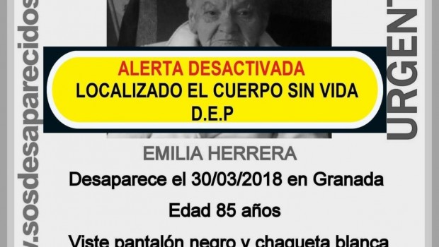 ep desactivanbusquedala octogenaria desaparecida