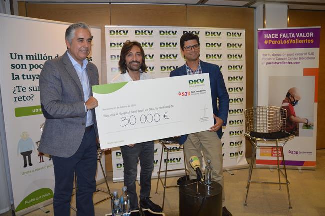 DKV Seguros consigue 30.000 € para construir el SJD Pediatric Cancer Center | CEDIDA POR LAURA MARTINEZ ep dkv seguros30000 para construirsjd pediatric cancer center
