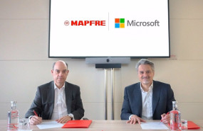 ep el consejero delegado de mapfre iberia jose manuel inchausti y el presidente de microsoft espana ep el consejero delegado de mapfre iberia jose manuel inchausti y el presidente de microsoft espana