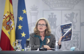 ep el la vicepresidenta y ministra de asuntos economicos nadia calvino