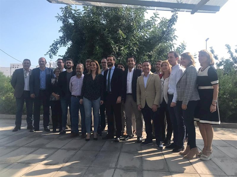 ep el lider del pp pablo casado en palma de mallorca