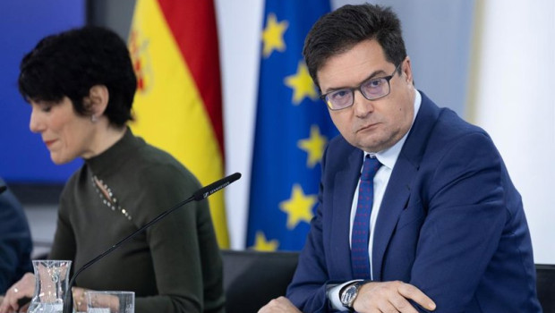 ep el ministro para la transformacion digital oscar lopez durante una rueda de prensa tras el