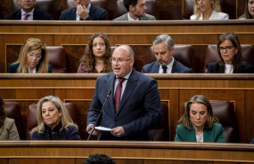 ep el portavoz del grupo parlamentario popular en el congreso miguel tellado interviene durante la