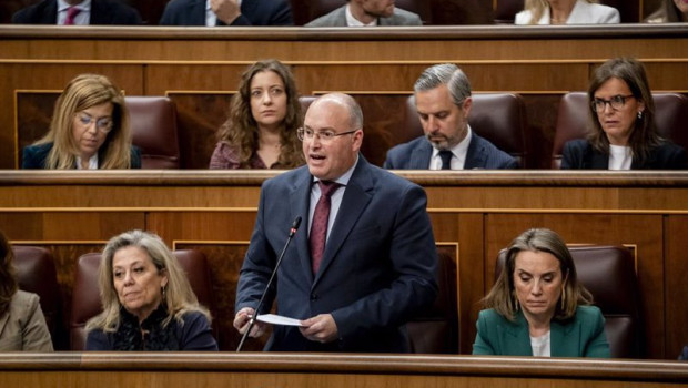 ep el portavoz del grupo parlamentario popular en el congreso miguel tellado interviene durante la