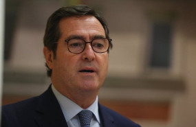 ep el presidente de la fundacion ceoe antonio garamendi interviene durante la presentacion del