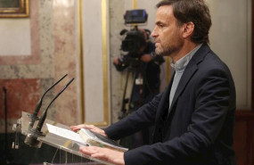 ep el presidente de unidas podemos-en comu podem-galicia en comun jaume asens en el congreso de los